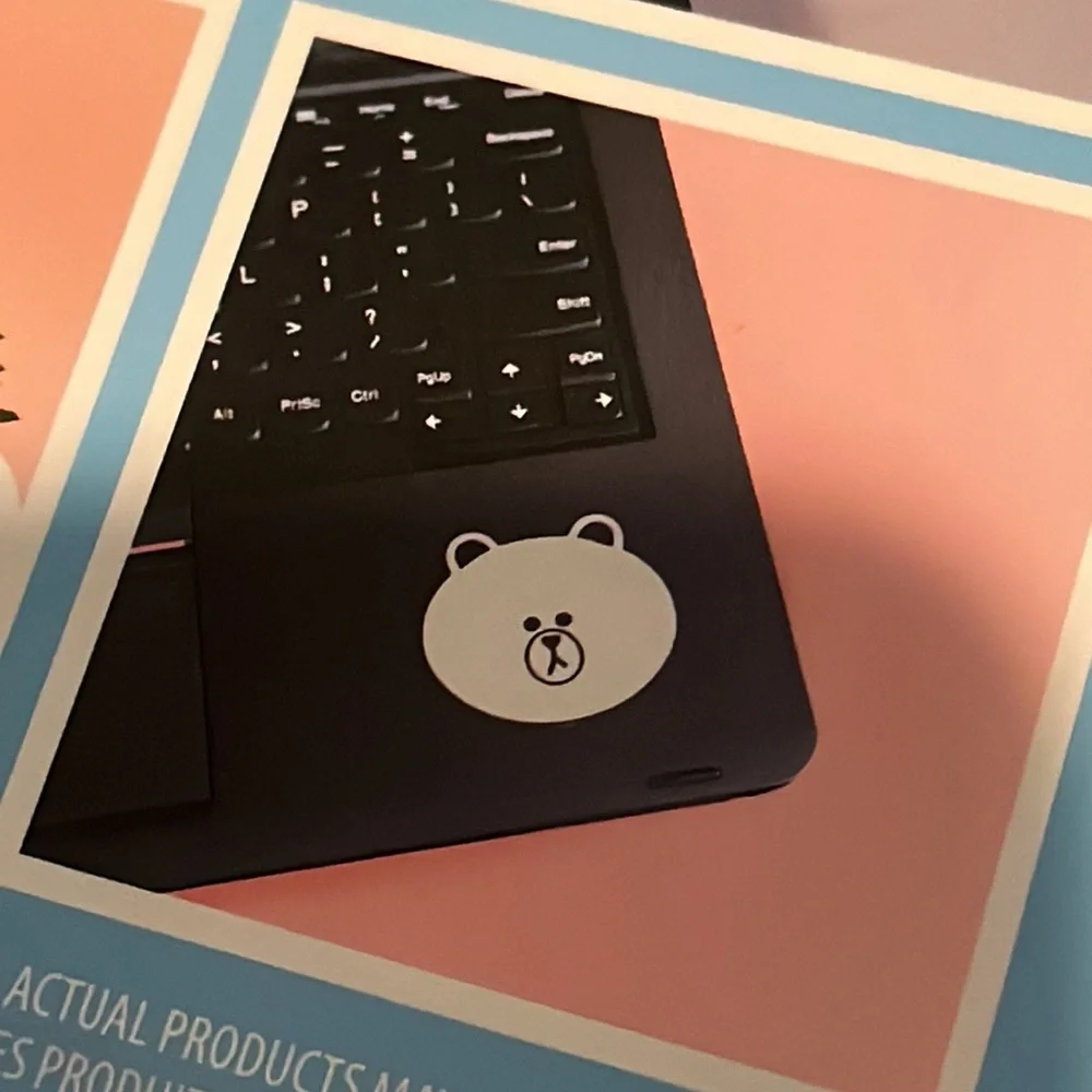 Line friends sticker decal auto coolant